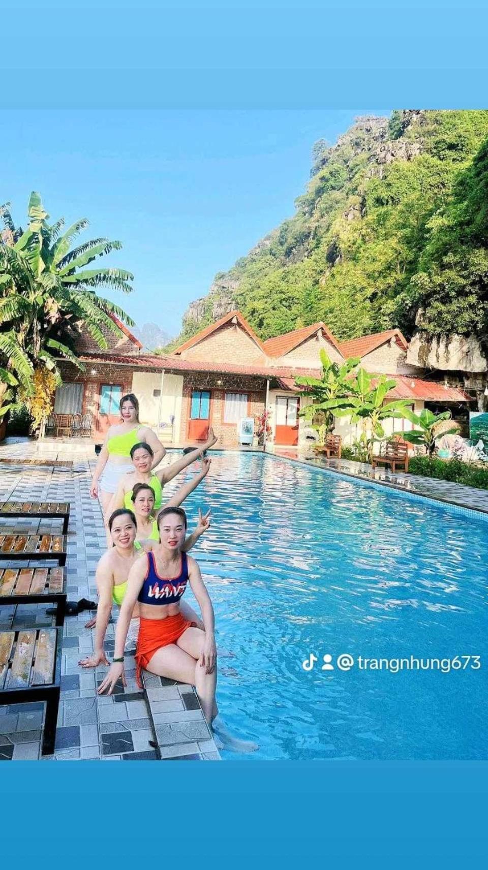 Trang An Lim Garden Hotel Xuan Son Exterior foto